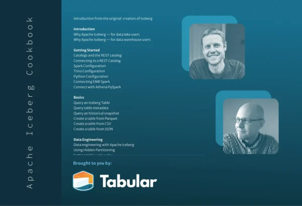Tabular publishes Apache Iceberg Cookbook with 34 initial recipes